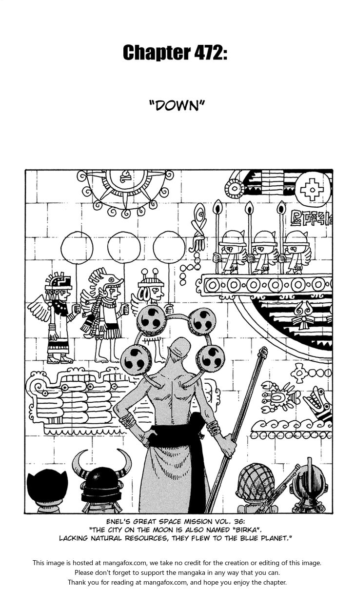 One Piece manga Chapter 472