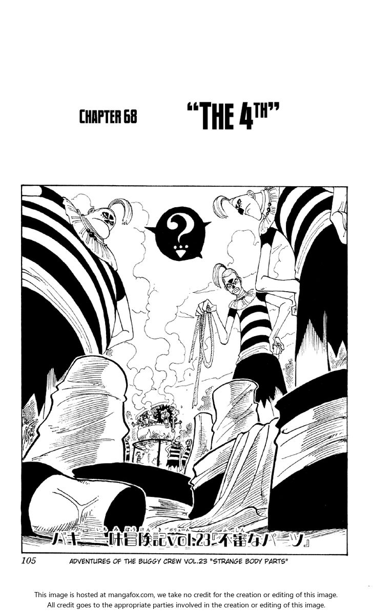 One Piece manga Chapter 68