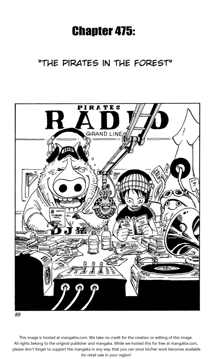 One Piece manga Chapter 475