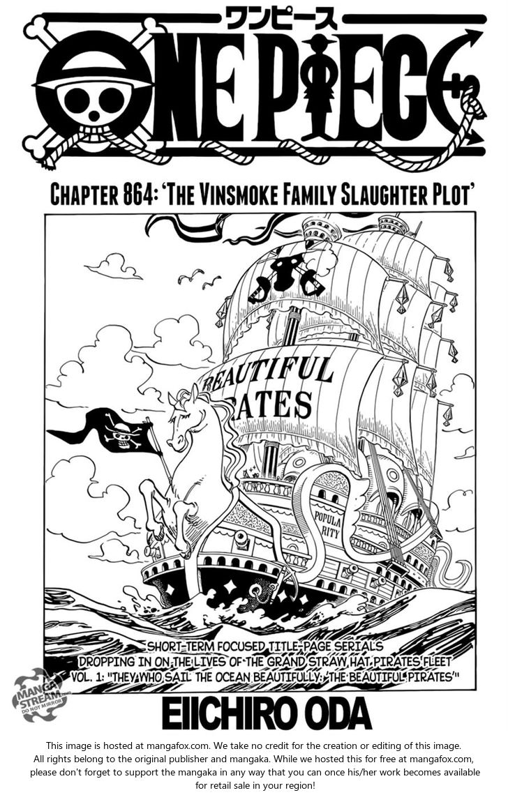 One Piece manga Chapter 864