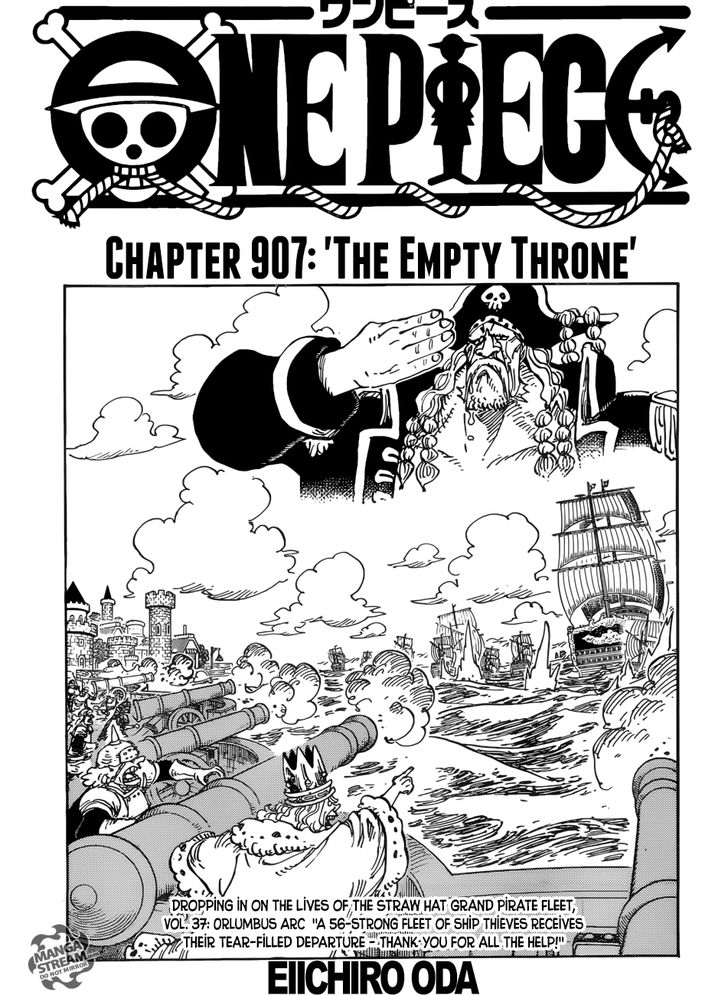 One Piece manga Chapter 907