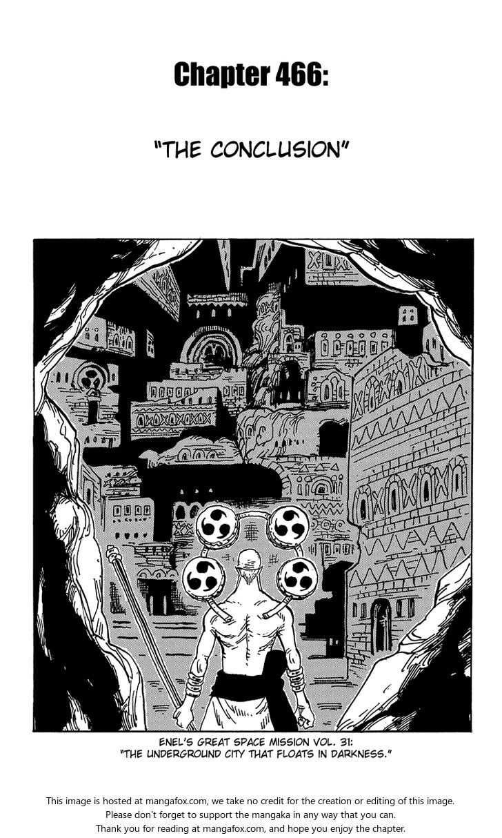 One Piece manga Chapter 466