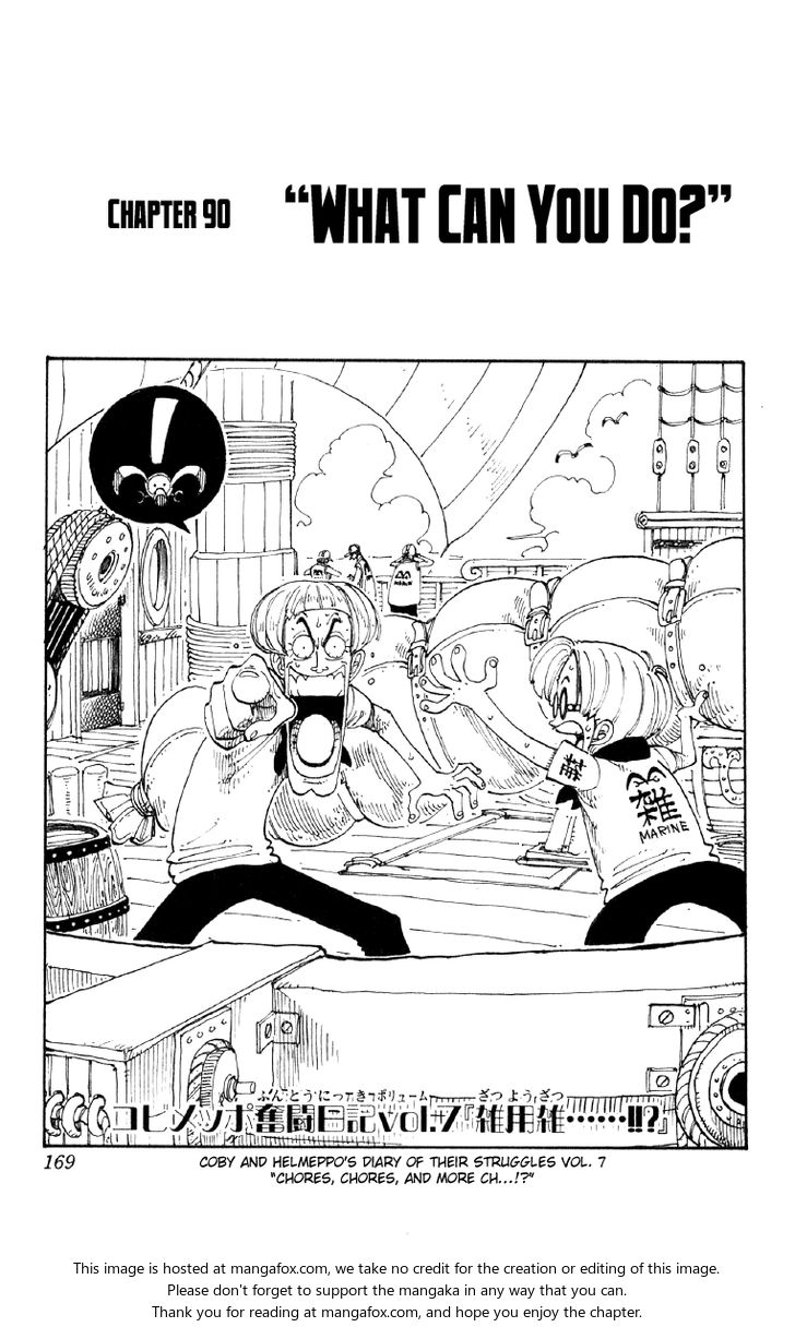 One Piece manga Chapter 90