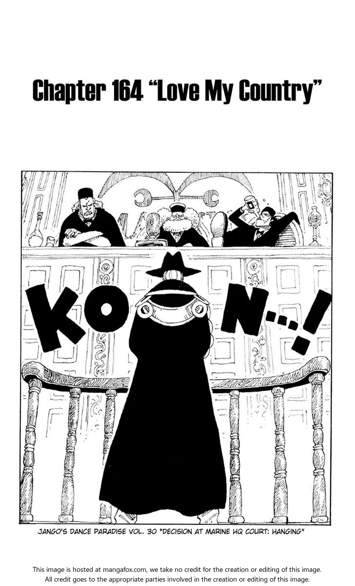 One Piece manga Chapter 164
