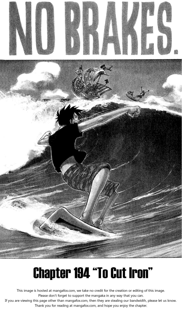 One Piece manga Chapter 194