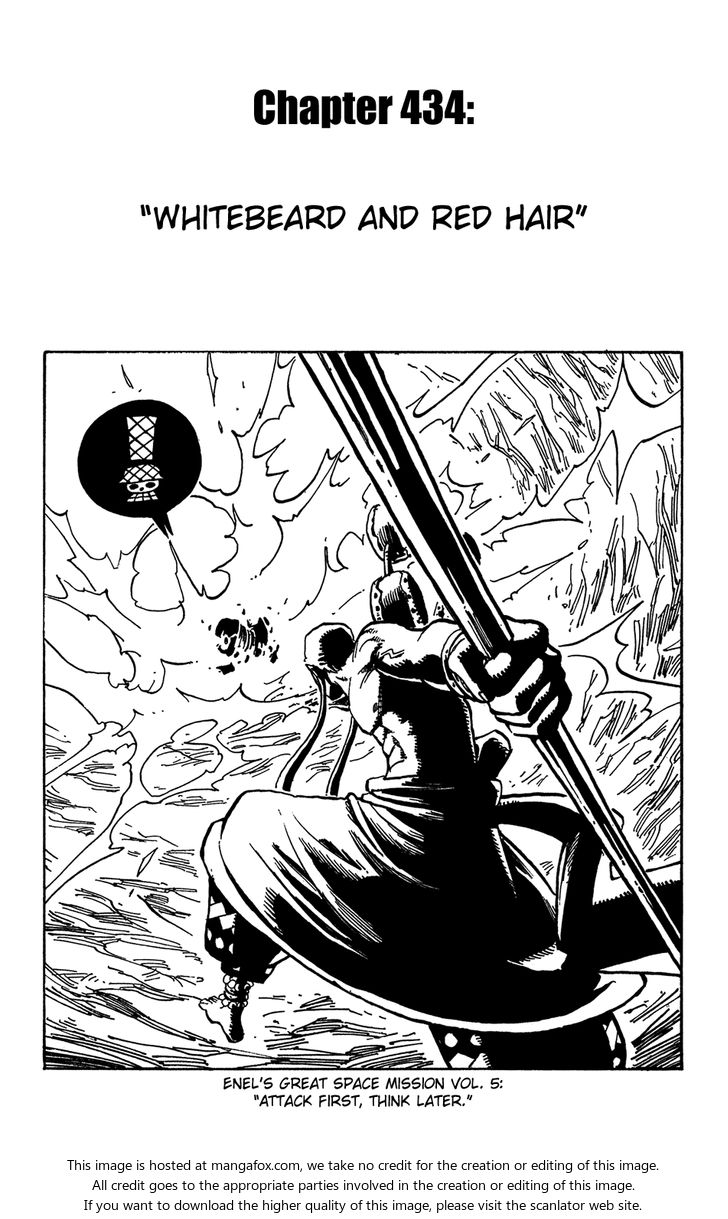 One Piece manga Chapter 434