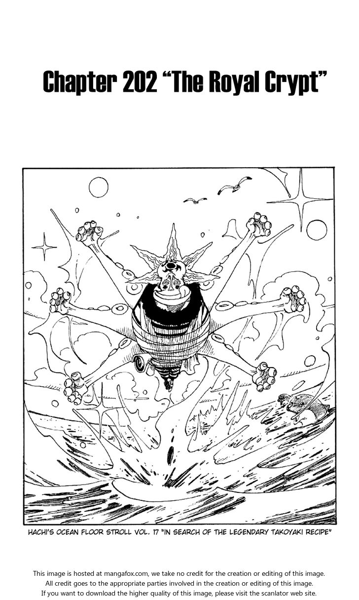 One Piece manga Chapter 202