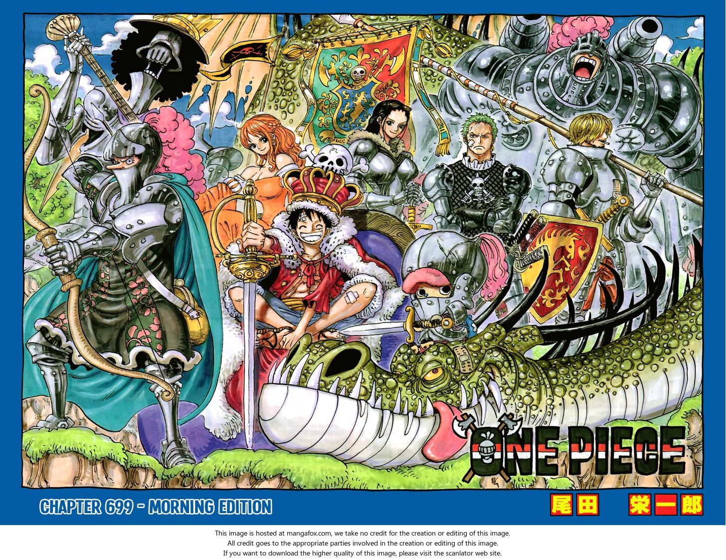 One Piece manga Chapter 699