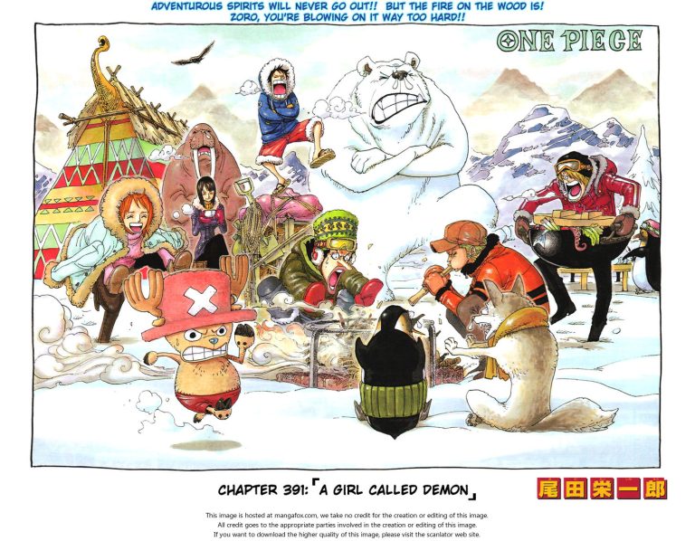 One Piece manga Chapter 391