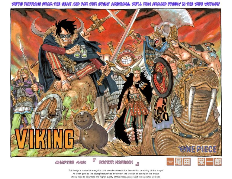 One Piece manga Chapter 446