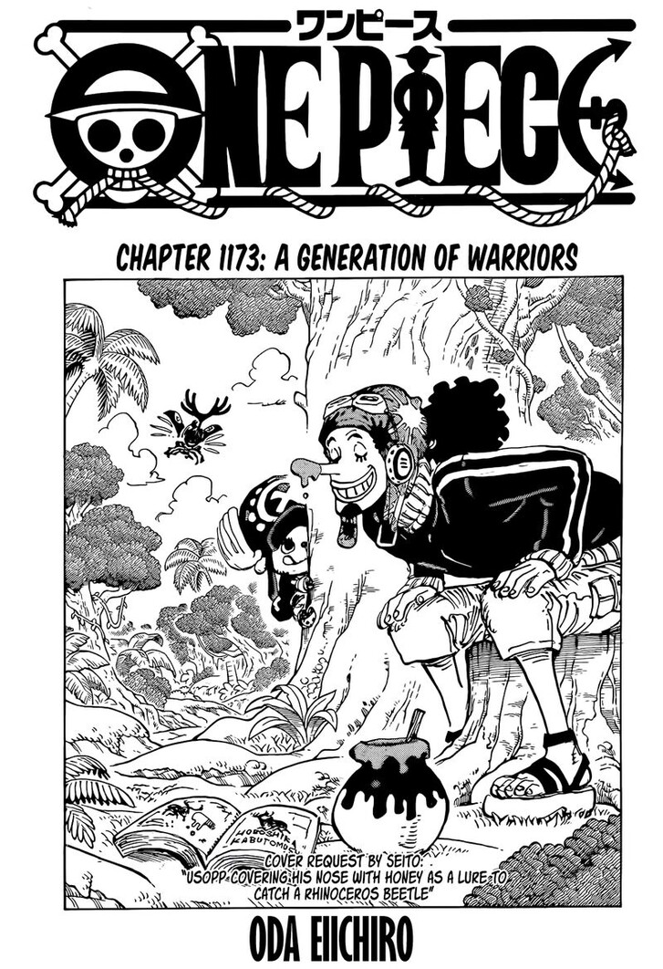 One Piece manga Chapter 1173