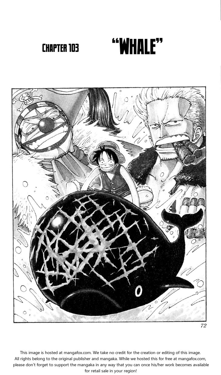One Piece manga Chapter 103