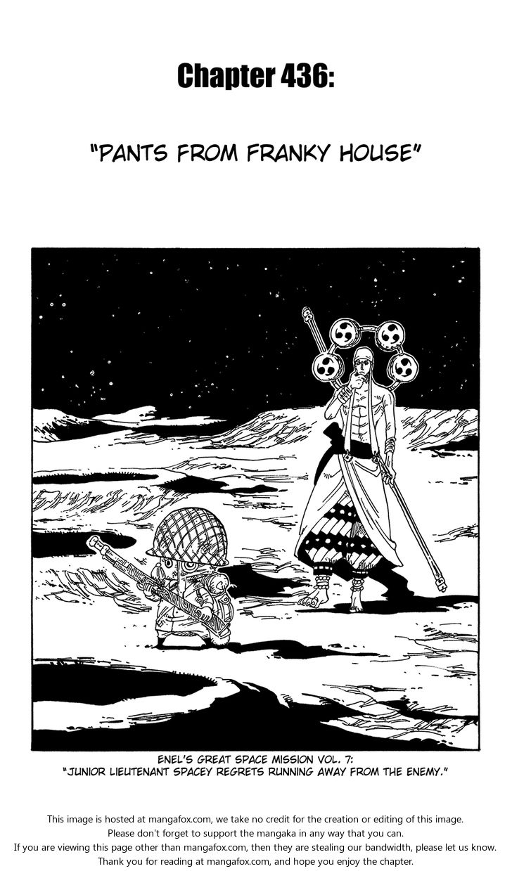 One Piece manga Chapter 436