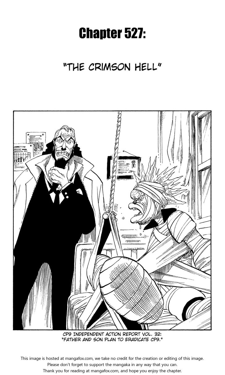 One Piece manga Chapter 527