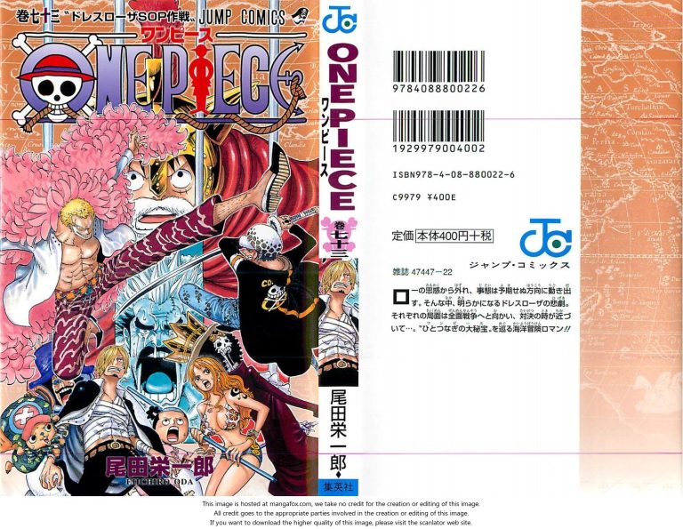 One Piece manga Chapter 722