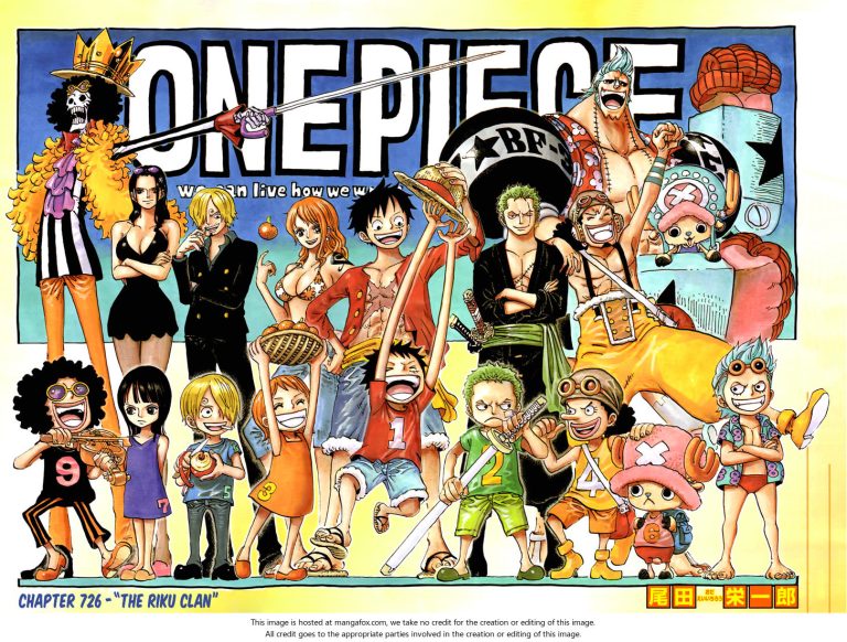 One Piece manga Chapter 726