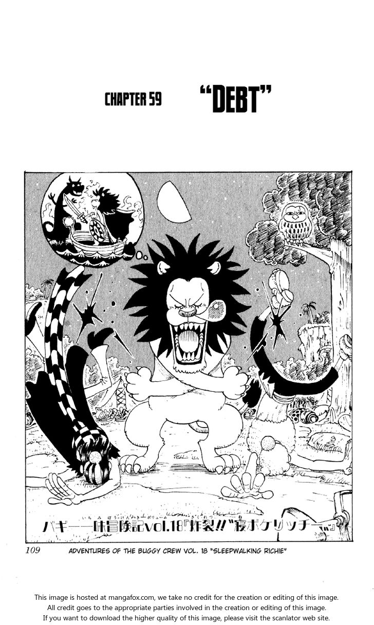 One Piece manga Chapter 59