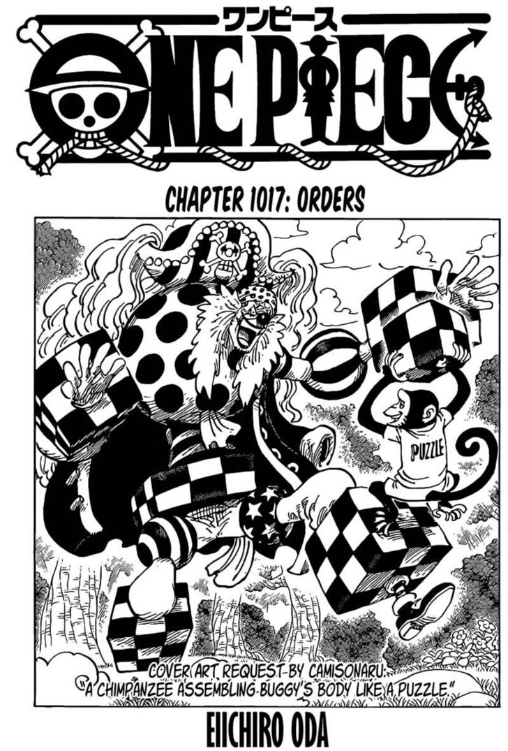 One Piece manga Chapter 1017-the-order