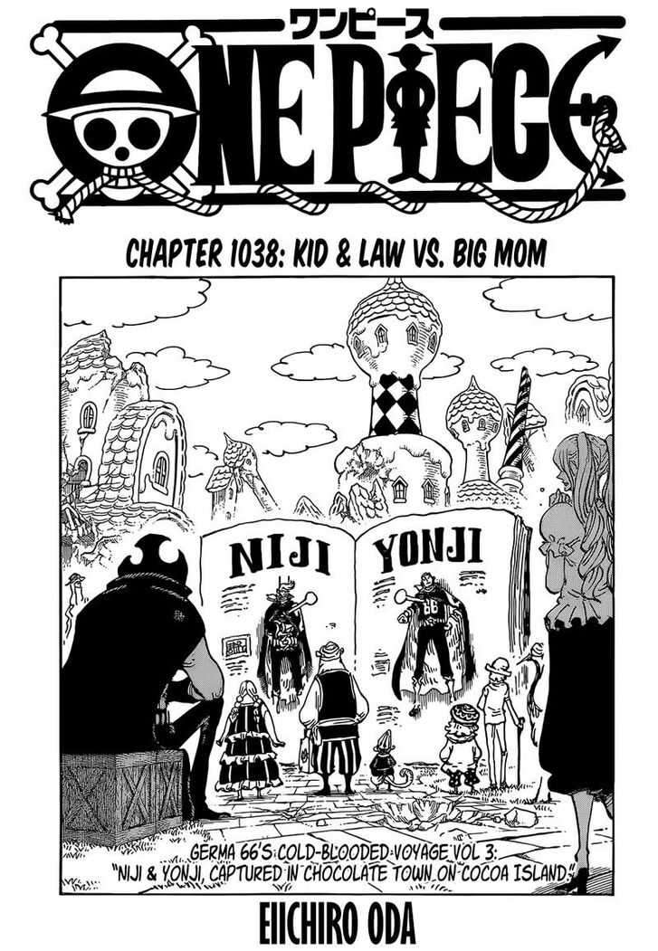 One Piece manga Chapter 1038