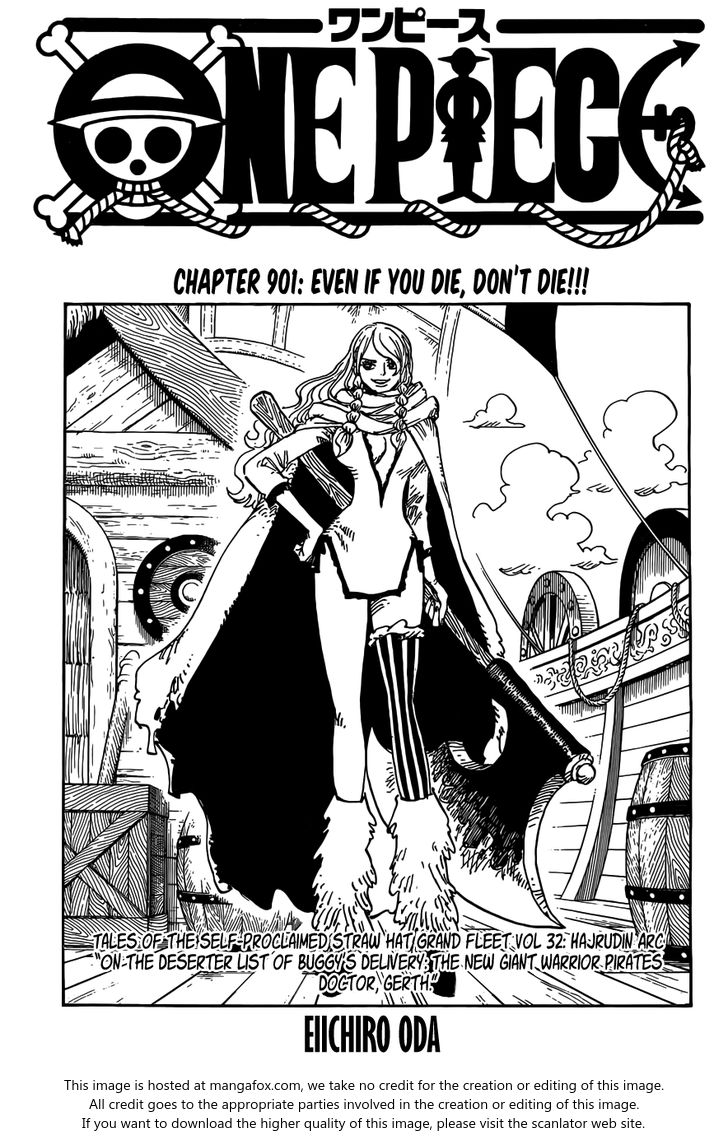One Piece manga Chapter 901