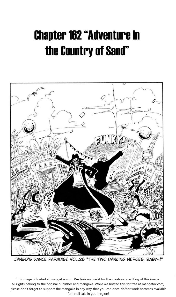 One Piece manga Chapter 162
