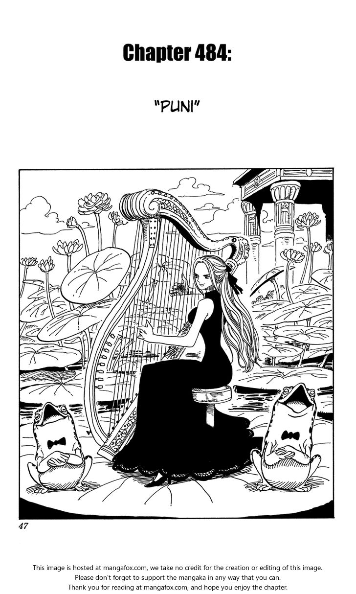 One Piece manga Chapter 484