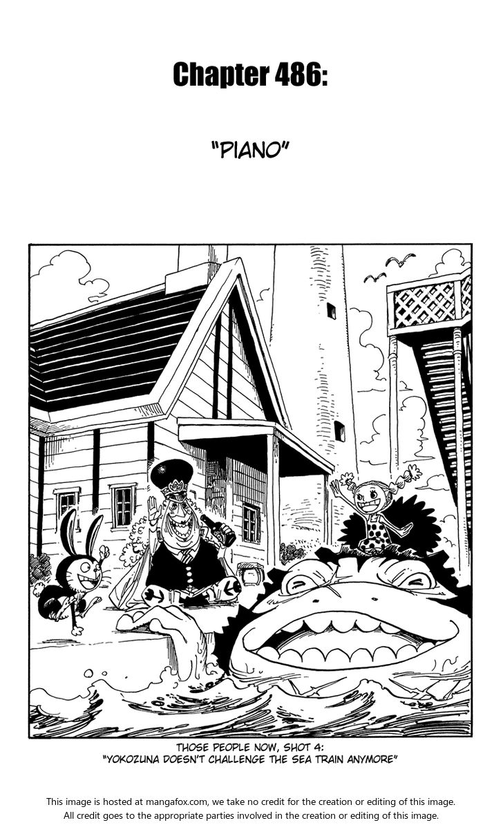 One Piece manga Chapter 486