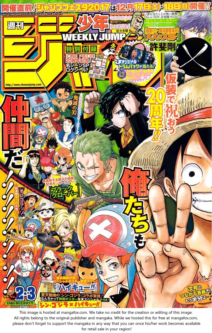 One Piece manga Chapter 849
