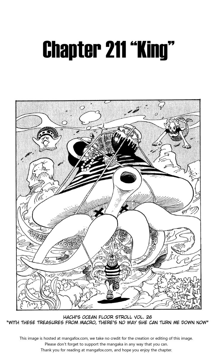 One Piece manga Chapter 211