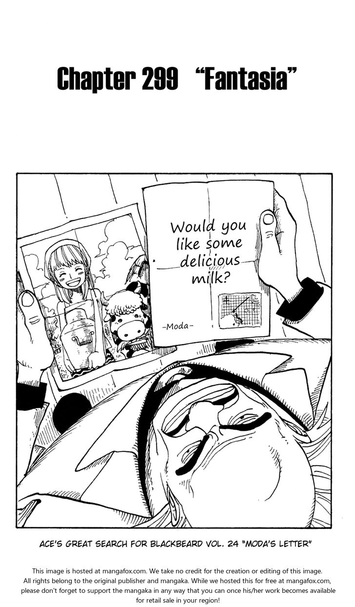 One Piece manga Chapter 299