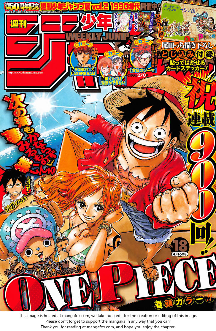 One Piece manga Chapter 900