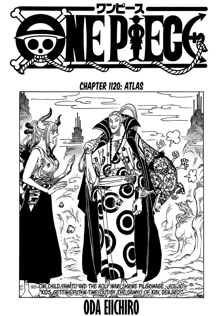 One Piece manga Chapter 1120