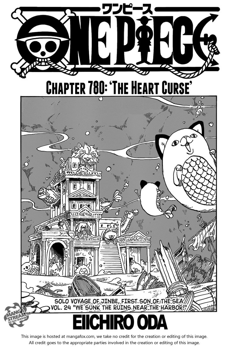 One Piece manga Chapter 780