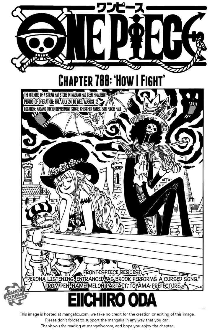 One Piece manga Chapter 788