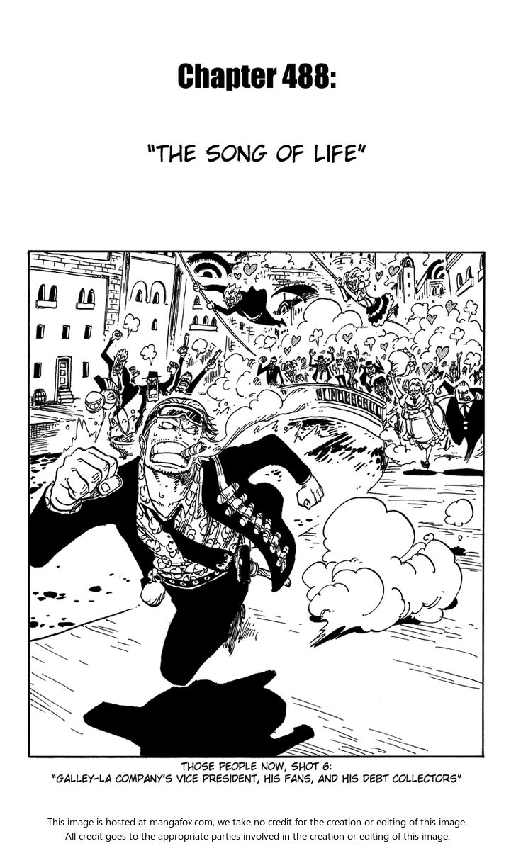 One Piece manga Chapter 488