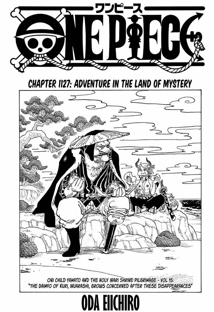One Piece manga Chapter 1127
