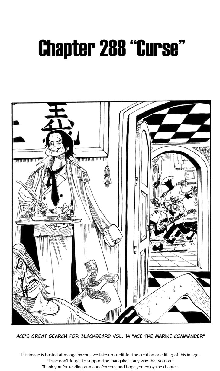 One Piece manga Chapter 288