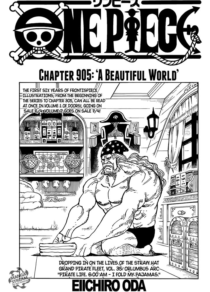 One Piece manga Chapter 905
