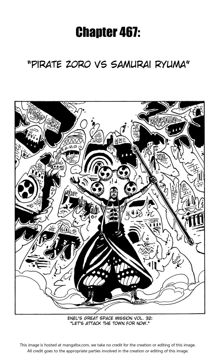 One Piece manga Chapter 467