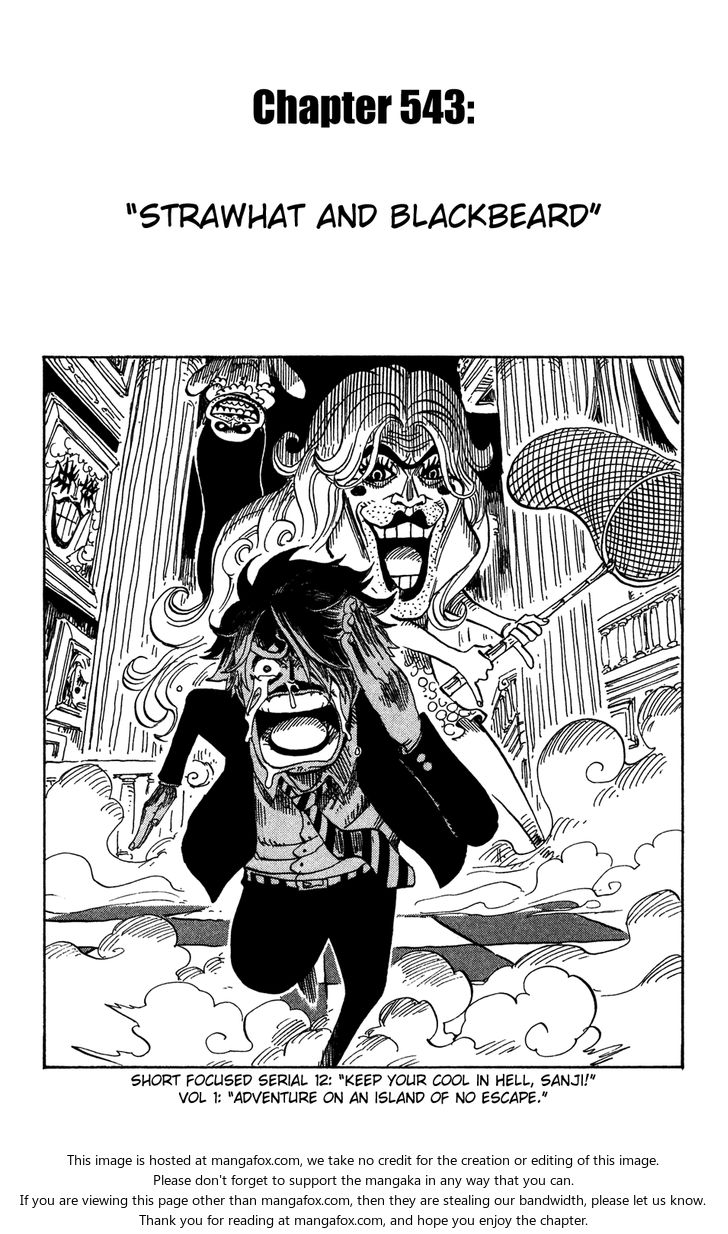One Piece manga Chapter 543