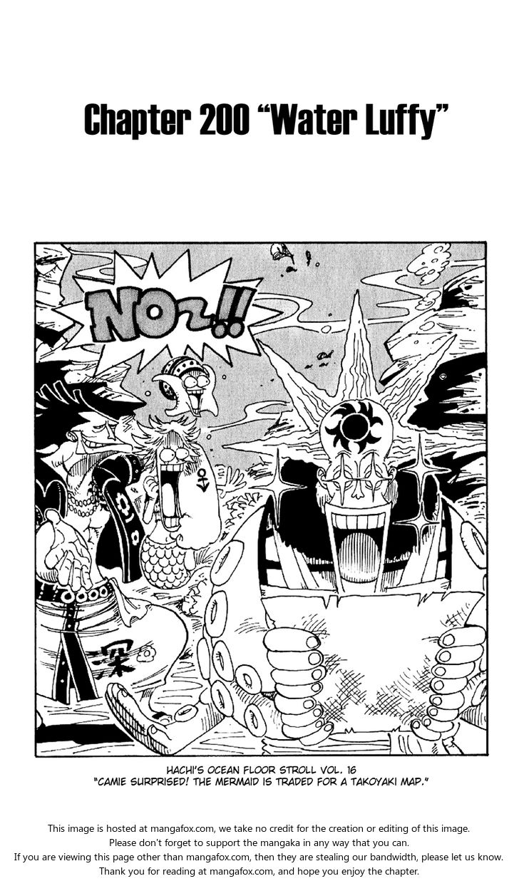 One Piece manga Chapter 200