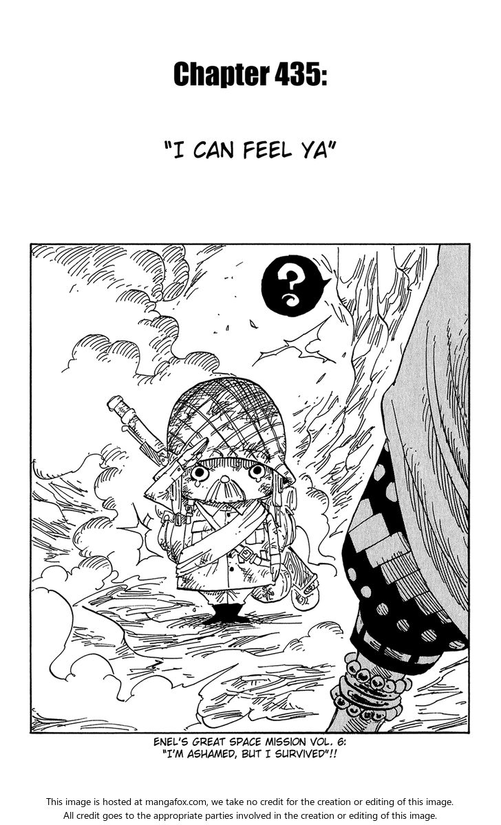 One Piece manga Chapter 435
