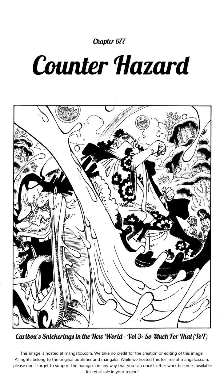 One Piece manga Chapter 677