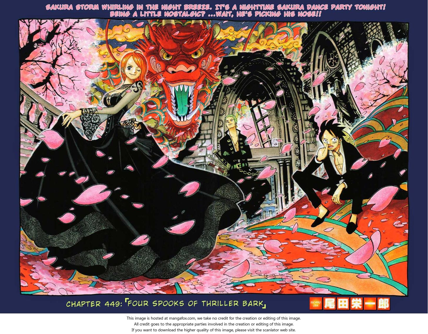 One Piece manga Chapter 449