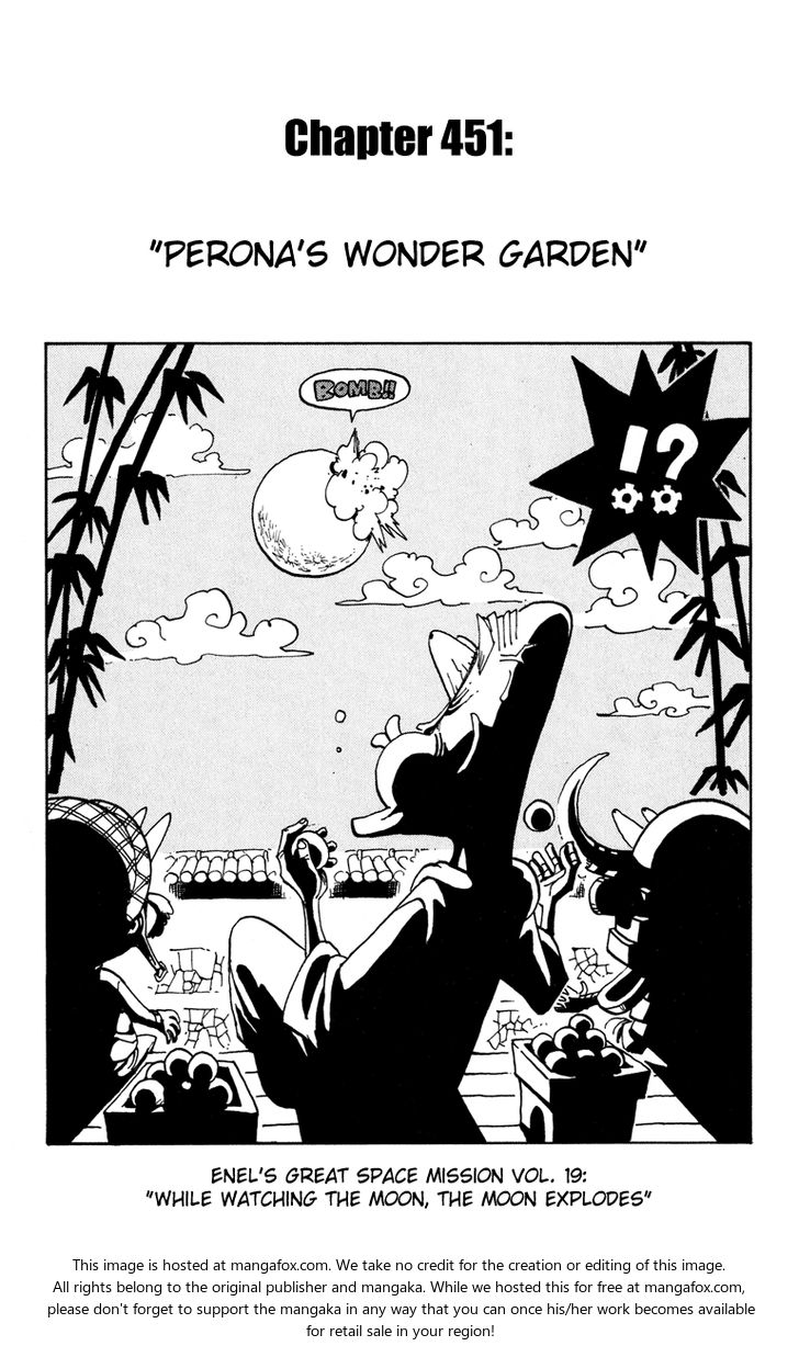 One Piece manga Chapter 451