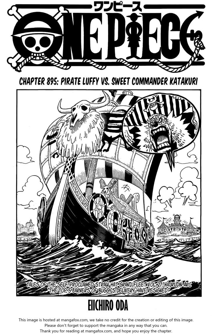 One Piece manga Chapter 895