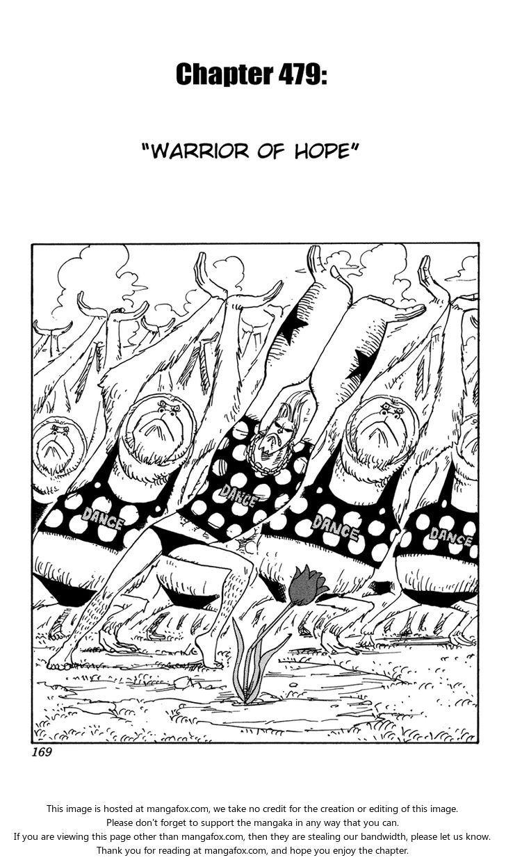 One Piece manga Chapter 479