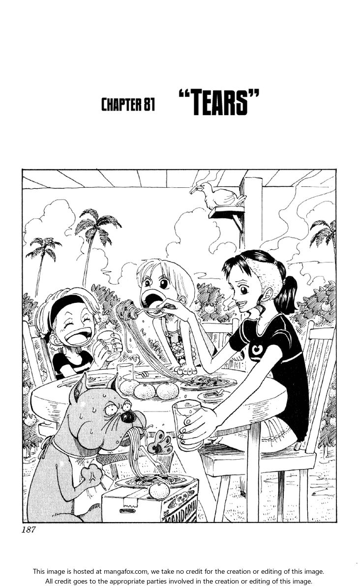 One Piece manga Chapter 81