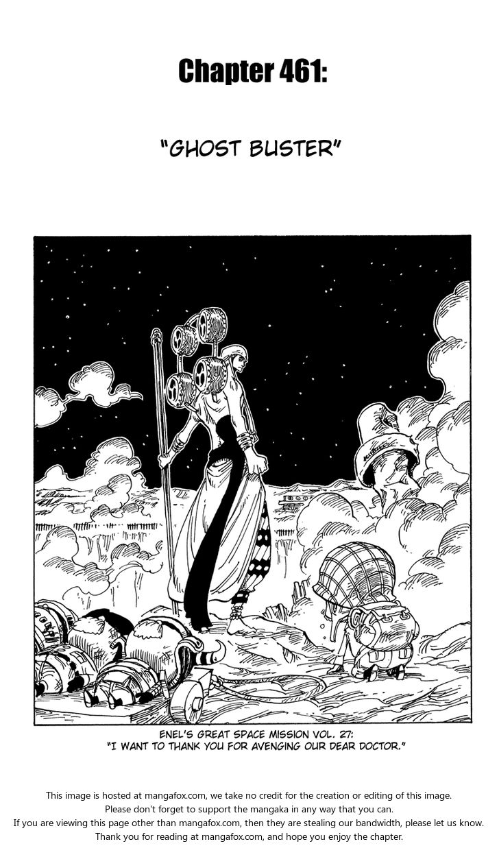 One Piece manga Chapter 461