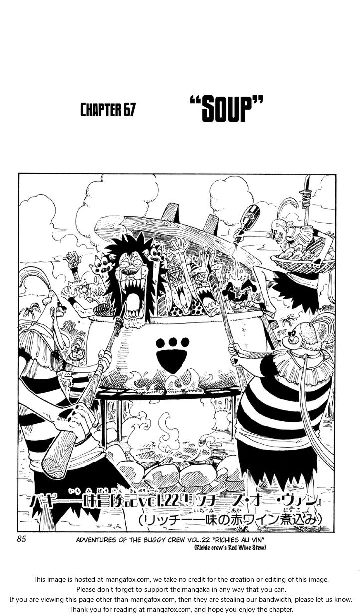 One Piece manga Chapter 67